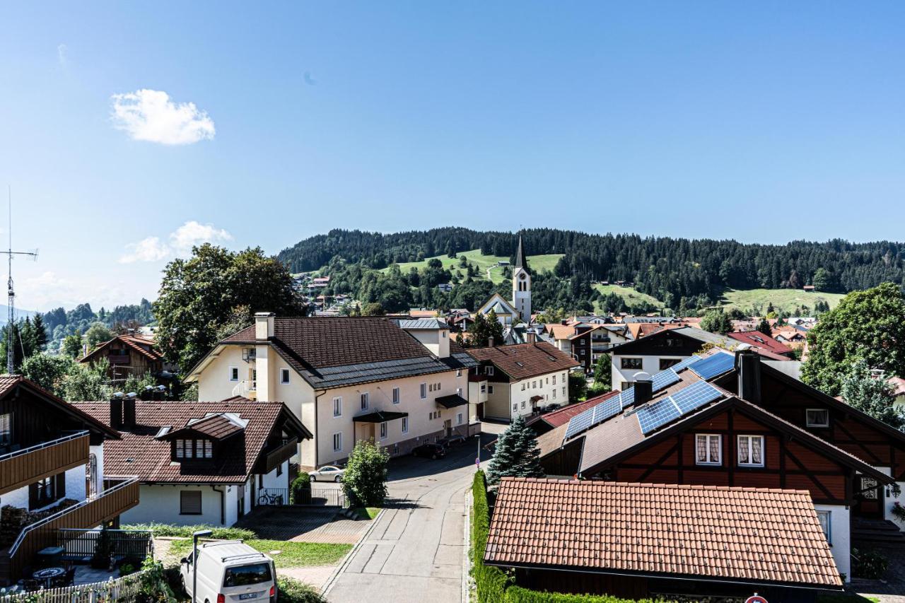 Giebelblick-B Daire Oberstaufen Dış mekan fotoğraf